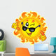 Winking Sun with Sunglasses