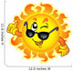 Winking Sun with Sunglasses