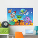 Various Alien and Space S Wall Mural