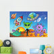 Various Alien and Space S Wall Mural