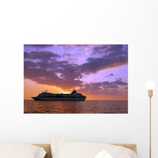 Cruising Sunset Wall Decal