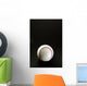 Baseball on Black Wall Mural