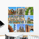 barcelona collage Wall Mural