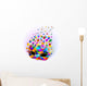 Maschera Arlecchino-Harlequin Mask-Vector Wall Mural