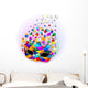 Maschera Arlecchino-Harlequin Mask-Vector Wall Mural