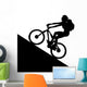 Mountain biker Wall Decal