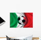 soccer in italy Wall Mural