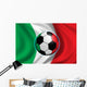 soccer in italy Wall Mural
