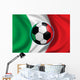 soccer in italy Wall Mural