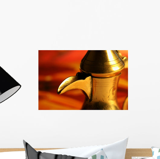 arabic tea pot Wall Mural