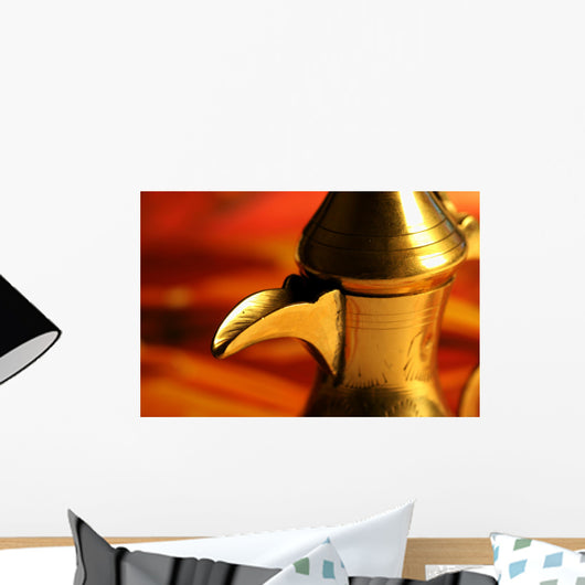 arabic tea pot Wall Mural
