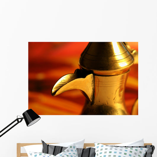 arabic tea pot Wall Mural