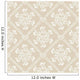 Seamless White Floral Pattern