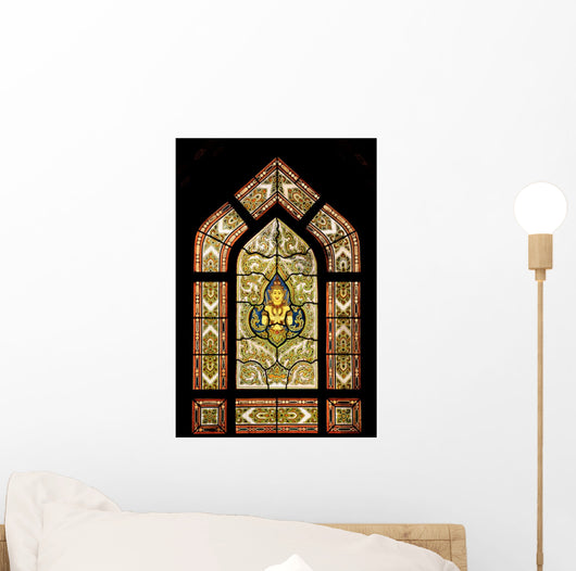 Stained Glass Window Angel