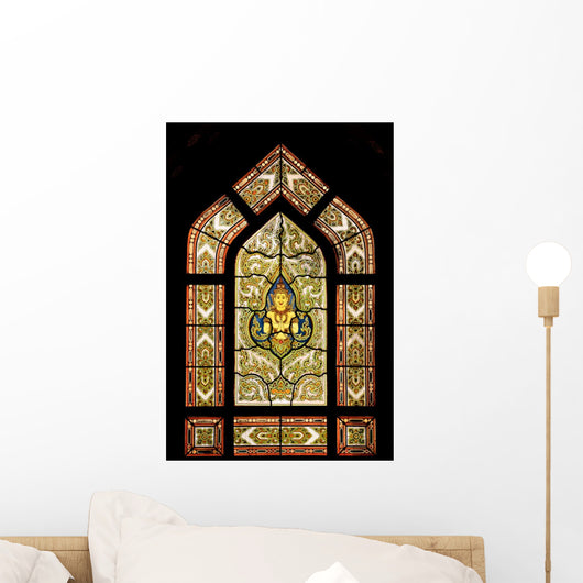 Stained Glass Window Angel