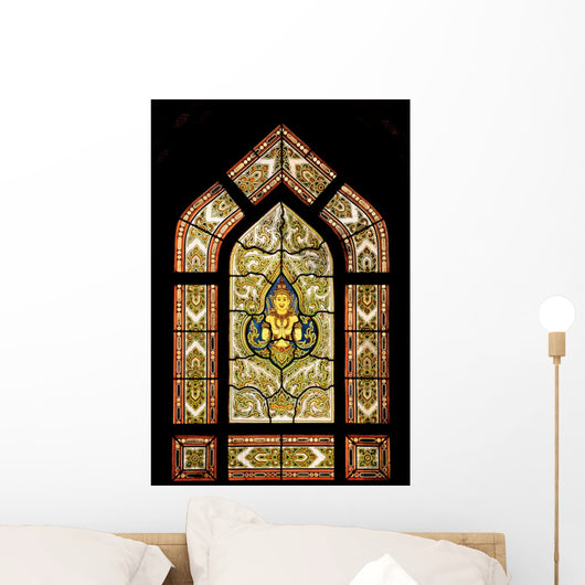Stained Glass Window Angel