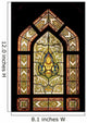 Stained Glass Window Angel