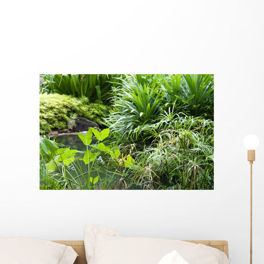 Tropical Garden Wall Mural