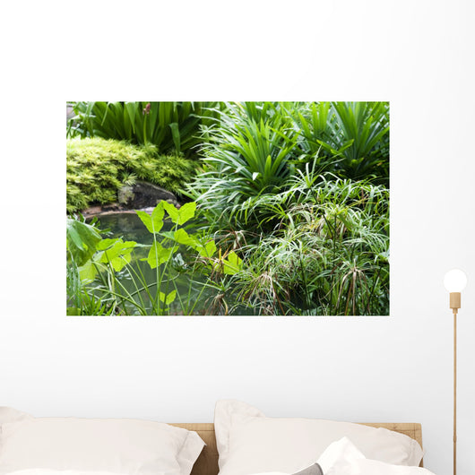 Tropical Garden Wall Mural