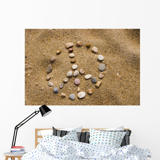 peace and love Wall Mural