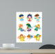 Lovely Little Angels Wall Stickers