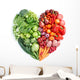 green and red healthy food Wall Mural