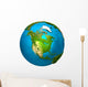 Planet Earth North America Wall Decal