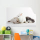 3 Rabbit baby Wall Decal