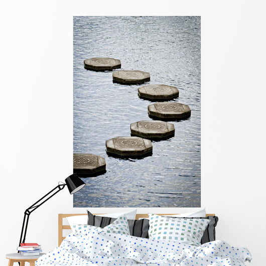 Stone Steps Floating Water