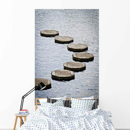 Stone Steps Floating Water
