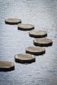 Stone Steps Floating Water