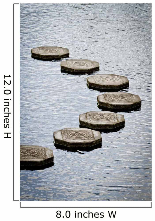 Stone Steps Floating Water