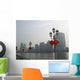 Riviere Et Lampions Wall Decal