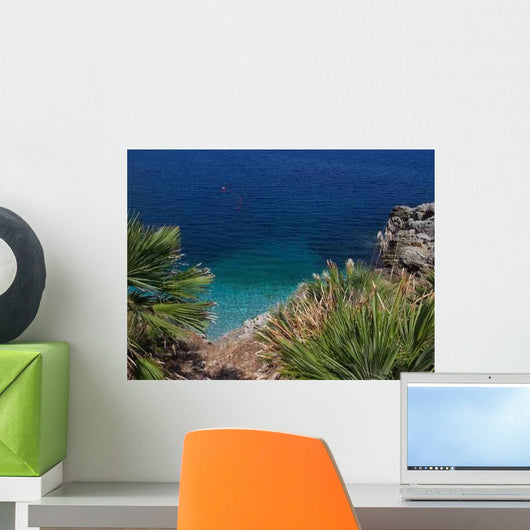 Felsk Ste Sizilien Wall Decal