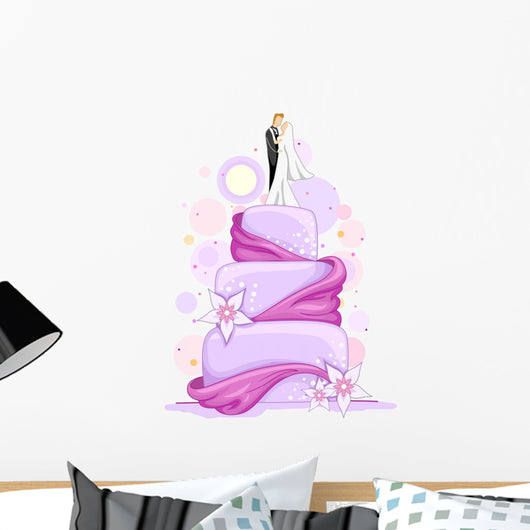Wedding Cake Wall Mural