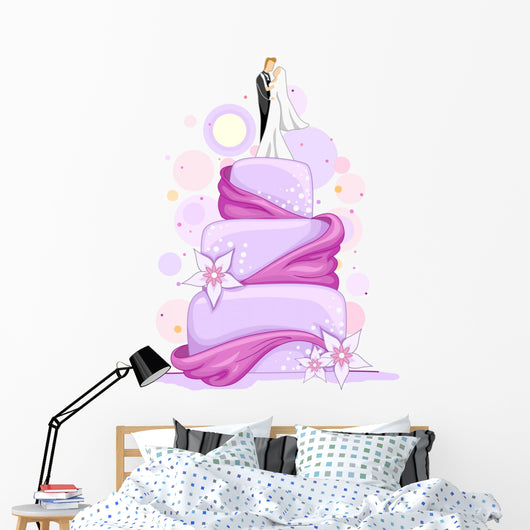 Wedding Cake Wall Mural