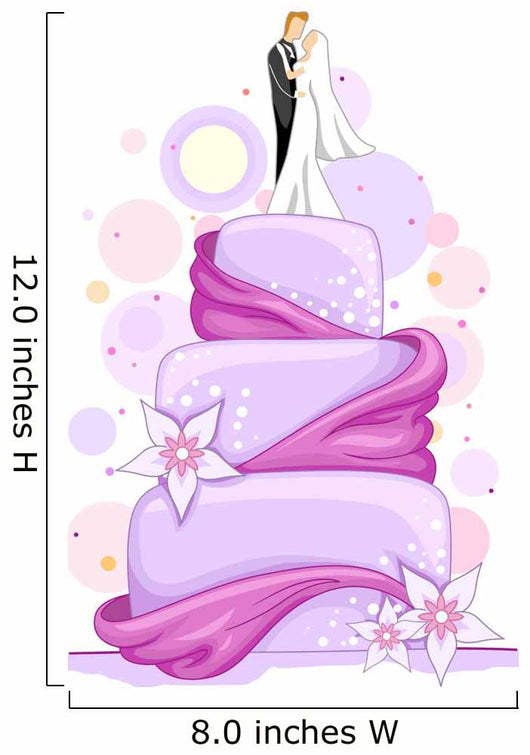 Wedding Cake Wall Mural