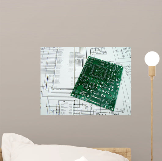 Circuit Design Wall Mural