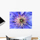 Blaue Clematis Wall Mural