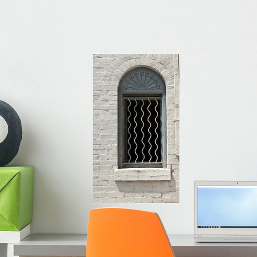 Window with Decorative Bars