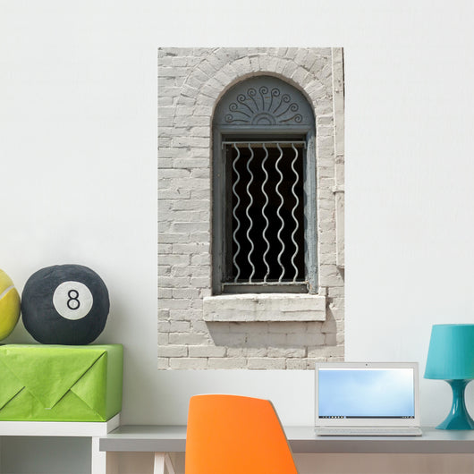 Window with Decorative Bars