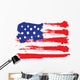 grunge american flag Wall Decal