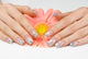 Sparkling Manicure and Pink