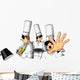 Three Chefs Wall Decal