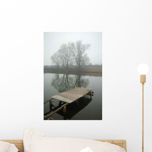 Planked Footway Wall Decal