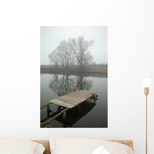 Planked Footway Wall Decal