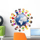 Kids Around the World Wall Mural