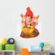 Colorful Hindu God Ganesha Wall Decal