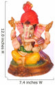 Colorful Hindu God Ganesha Wall Decal