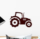 modern tractor Wall Mural